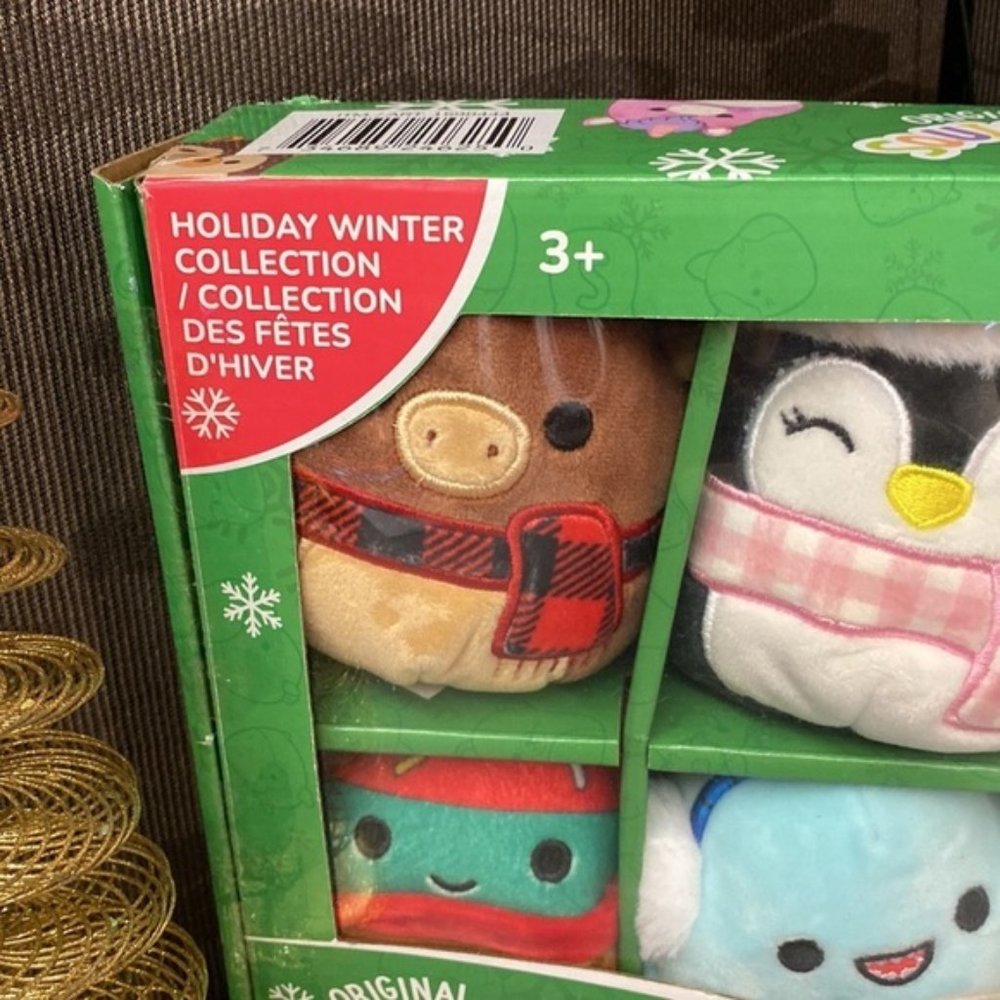 SOLD Original Squishmallow Ornaments 2022 Holiday Winter Squad 8 Pack (NWT) - Picture 2 of 6